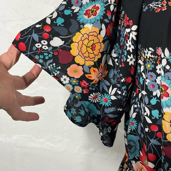 LOFT FLORAL PULLOVER DRESS - Picture 5 of 16